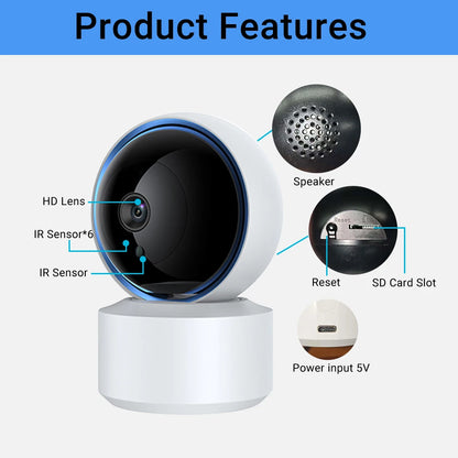 Tuya 5MP IP Camera Baby Monitor