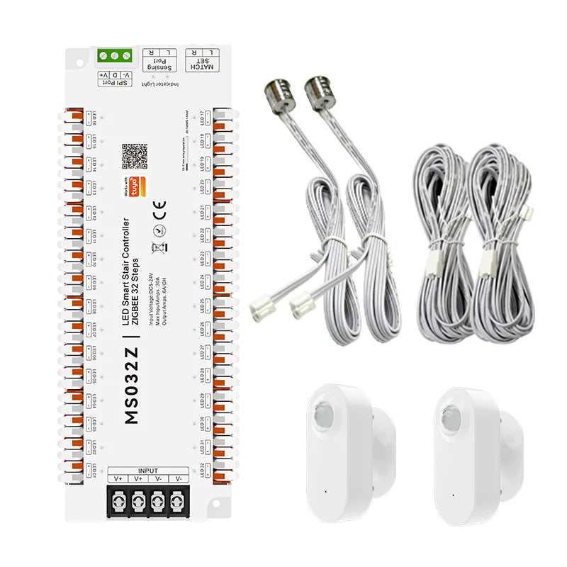 Bluetooth/WiFi/ZigBee Stairway LED Controller