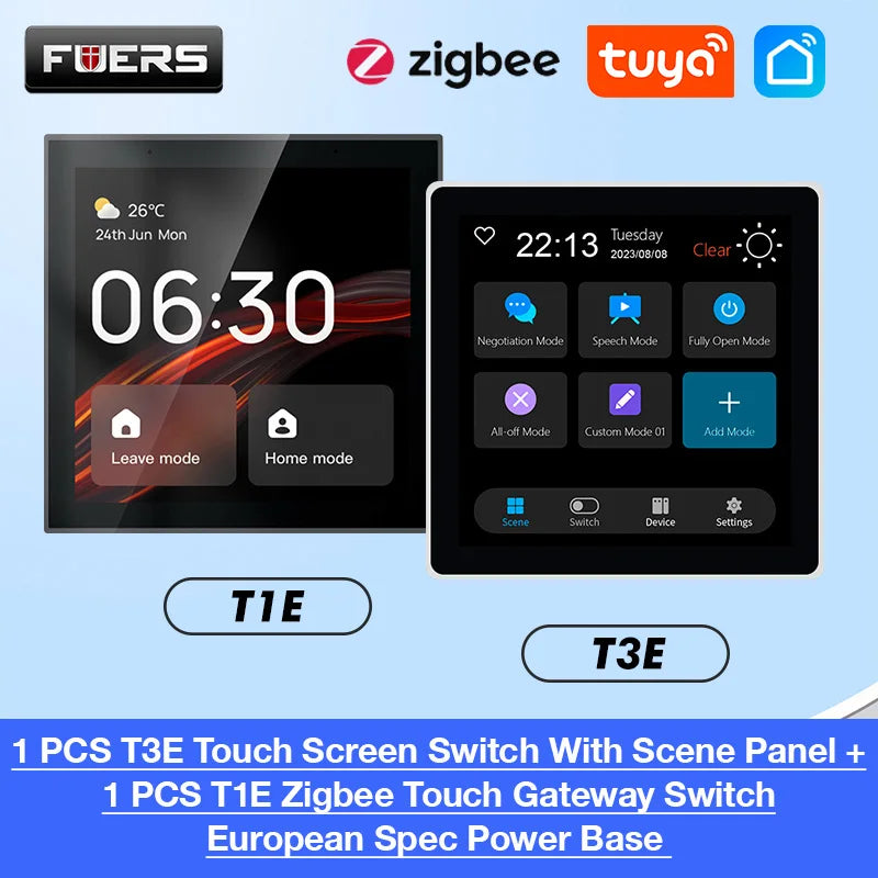 FUERS Smart Control Panel Switch 3CH