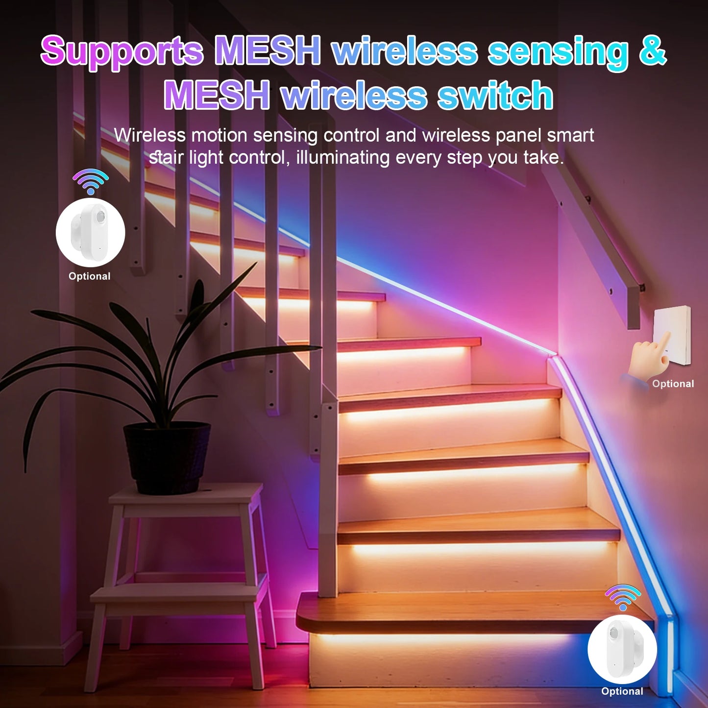 Smart Stair Light Controller SPI RGB