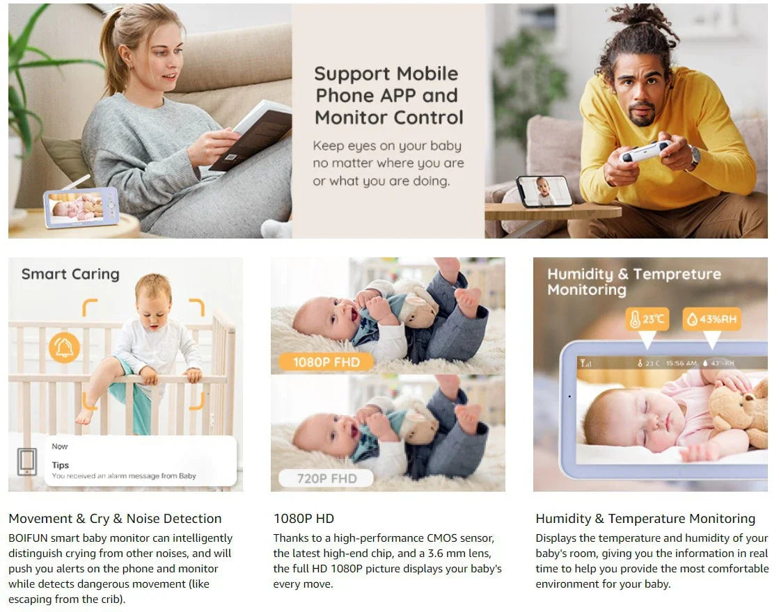 5" Baby Monitor Camera